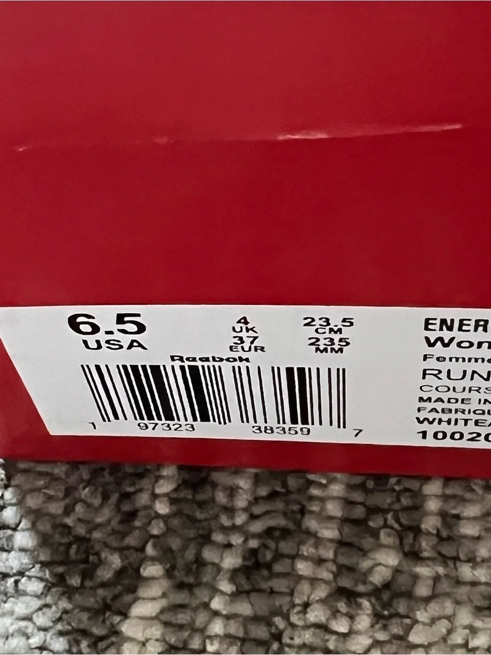 Reebok Energen Lux Women's Running Shoes Size 6.5